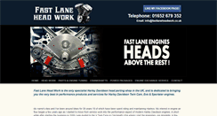 Desktop Screenshot of fastlaneheadwork.co.uk